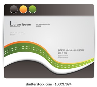 modern brochure design