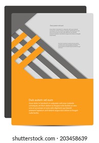 Modern brochure design.