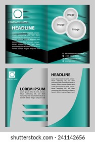 Modern brochure design 