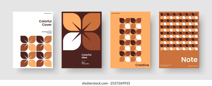 Design de folheto moderno. Modelo de plano de fundo abstrato. Layout Geométrico Da Apresentação Comercial. Relatório. Panfleto. Capa de Livro. Cartaz. Faixa. Boletim informativo. Publicidade. Panfleto. Notebook. Catálogo