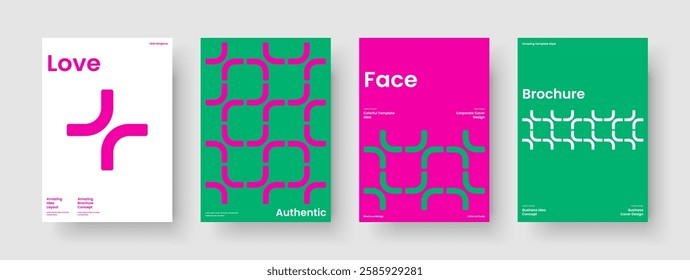 Modern Brochure Design. Abstract Background Template. Isolated Book Cover Layout. Flyer. Report. Business Presentation. Banner. Poster. Leaflet. Brand Identity. Pamphlet. Newsletter. Advertising