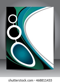 Modern brochure design content background. Design layout template