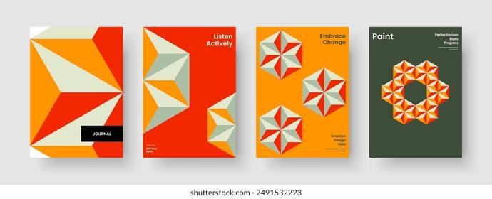 Diseño de folleto moderno. Plantilla Creative Flyer. Diseño de fondo geométrico. Portada del libro. Presentación empresarial. Anuncio. Informe. Cartel. Cartera. Catálogo. Identidad de marca. Prospecto. Diario