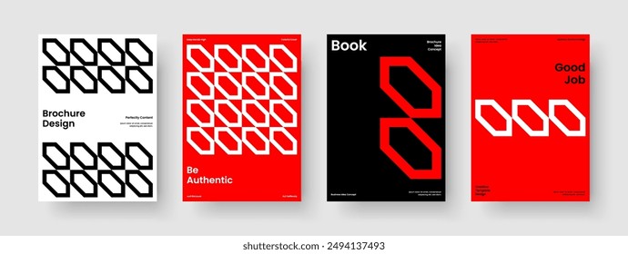 Diseño de folleto moderno. Plantilla de fondo geométrico. Diseño de folleto aislado. Presentación empresarial. Cartel. Portada del libro. Informe. Anuncio. Cartera. Catálogo. Prospecto. Boletín informativo. Publicidad
