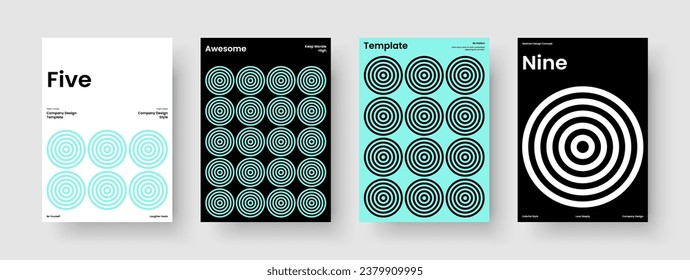 Diseño De Folleto Moderno. Plantilla de afiches aislados. Diseño creativo de pancarta. Portada del libro. Antecedentes. Informe. Presentación de negocios. Volante. Cartera. Catálogo. Billete. Folleto. Boletín