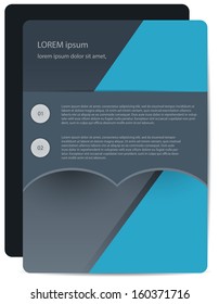 modern brochure design layout