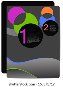 modern brochure design layout