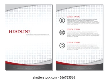 Modern Brochure design template vector