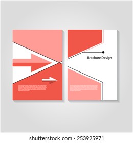 Modern brochure / flyer design, eps10 Vector.