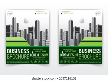 Modern Brochure or Flyer Poster Design Vector Template
