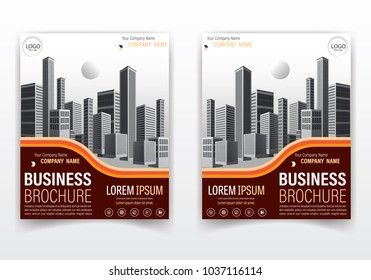 Modern Brochure or Flyer Poster Design Vector Template