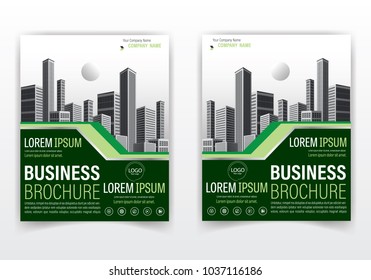 Modern Brochure or Flyer Poster Design Vector Template