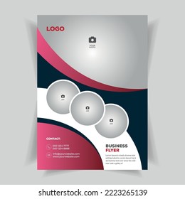 Modern Brochure and Flyer template design for Food Expo can be use for publishing, print and presentation.