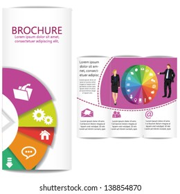 Modern Brochure with Icon