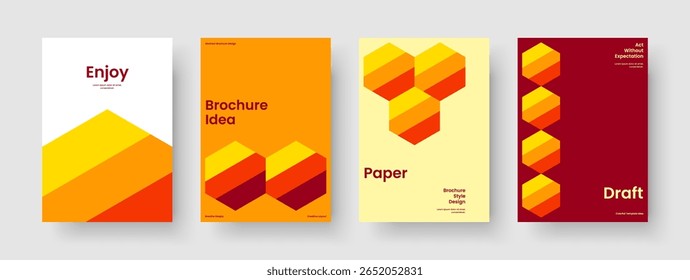 Modern Brochure Layout. Abstract Background Template. Isolated Report Design. Book Cover. Poster. Flyer. Banner. Business Presentation. Handbill. Newsletter. Advertising. Brand Identity. Catalog