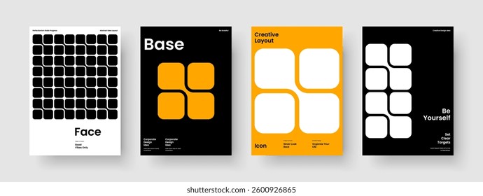 Modern Brochure Layout. Abstract Flyer Design. Isolated Report Template. Book Cover. Business Presentation. Banner. Poster. Background. Portfolio. Magazine. Journal. Leaflet. Advertising. Handbill