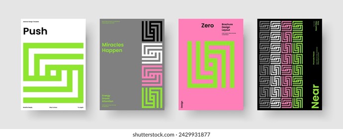 Modern Brochure Layout. Abstract Poster Template. Geometric Book Cover Design. Report. Background. Banner. Flyer. Business Presentation. Notebook. Pamphlet. Leaflet. Journal. Magazine. Advertising