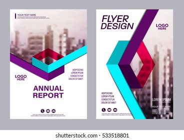 Modern Brochure Layout design template. Annual Report Flyer Leaflet cover Presentation background. illustration vector in A4 size