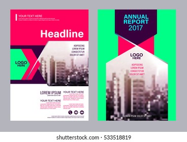 Modern Brochure Layout design template. Annual Report Flyer Leaflet cover Presentation background. illustration vector in A4 size