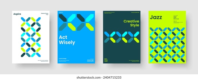 Modern Brochure Layout. Geometric Business Presentation Design. Abstract Background Template. Banner. Book Cover. Poster. Flyer. Report. Pamphlet. Handbill. Newsletter. Catalog. Brand Identity