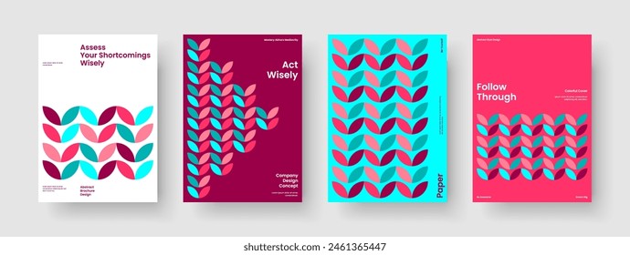 Modern Brochure Layout. Geometric Flyer Design. Isolated Book Cover Template. Business Presentation. Poster. Banner. Background. Report. Advertising. Magazine. Journal. Brand Identity. Handbill