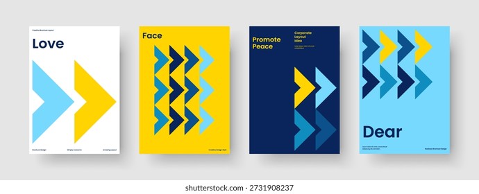 Modern Brochure Layout. Geometric Flyer Design. Isolated Poster Template. Book Cover. Report. Business Presentation. Banner. Background. Catalog. Journal. Advertising. Handbill. Pamphlet
