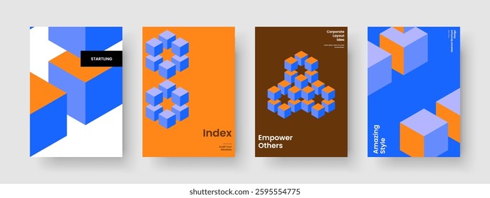 Modern Brochure Layout. Geometric Report Template. Abstract Background Design. Business Presentation. Banner. Book Cover. Poster. Flyer. Portfolio. Newsletter. Leaflet. Handbill. Notebook. Journal
