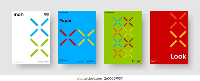 Modern Brochure Layout. Isolated Book Cover Design. Geometric Flyer Template. Report. Background. Poster. Business Presentation. Banner. Notebook. Newsletter. Leaflet. Pamphlet. Journal. Handbill