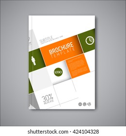 Modern brochure template.