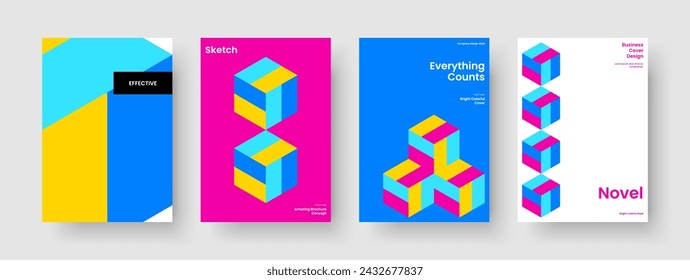 Moderne Broschürenvorlage. Abstraktes Hintergrundlayout. Kreatives Design für Geschäftspräsentationen. Bericht. Poster. Buchumschlag. Flyer. Banner. In: Journal. Merkblatt. Notebook. In: Magazine. Broschüre