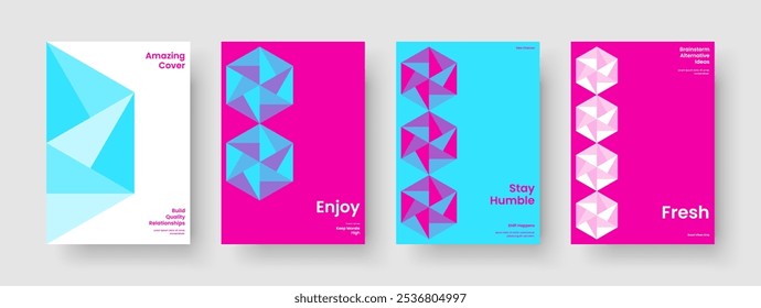 Modern Brochure Template. Geometric Poster Design. Abstract Flyer Layout. Report. Banner. Background. Business Presentation. Book Cover. Brand Identity. Catalog. Handbill. Portfolio. Advertising