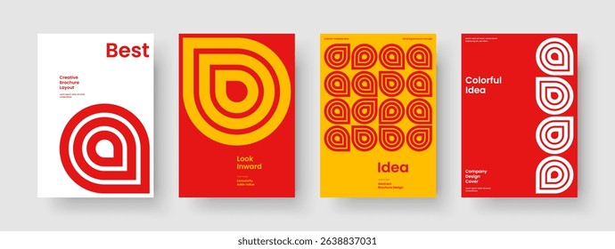 Modern Brochure Template. Geometric Report Design. Isolated Business Presentation Layout. Background. Flyer. Poster. Book Cover. Banner. Notebook. Brand Identity. Advertising. Magazine. Pamphlet