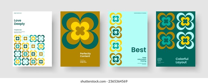 Plantilla de folleto moderna. Diseño de pancartas aisladas. Diseño creativo de afiches. Informe. Portada del libro. Antecedentes. Volante. Presentación de negocios. Publicidad. Folleto. Folleto. Identidad de marca. Cartera