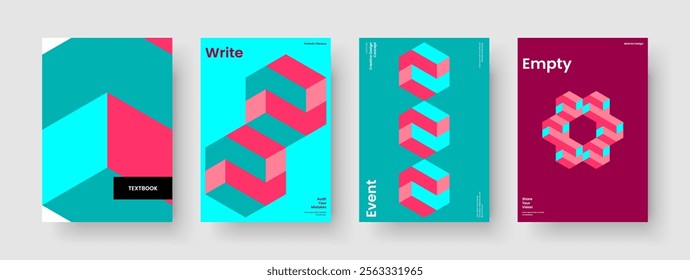 Modern Brochure Template. Isolated Business Presentation Layout. Geometric Background Design. Poster. Report. Book Cover. Flyer. Banner. Portfolio. Journal. Brand Identity. Newsletter. Magazine
