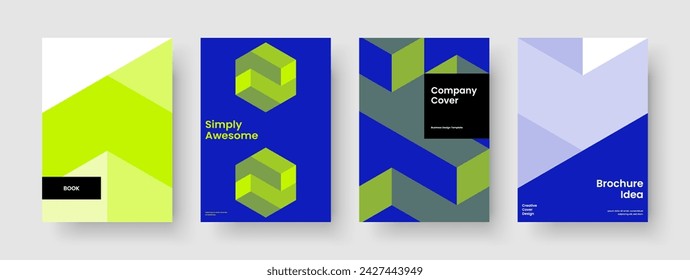 Moderne Broschürenvorlage. Einzelblattlayout. Kreatives Poster-Design. Bericht. Buchumschlag. Banner. Geschäftspräsentation. Hintergrund. Katalog. Handzettel Merkblatt. In: Journal. Portfolio. Zeitschrift
