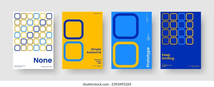 Modern Brochure Template. Isolated Poster Design. Geometric Flyer Layout. Banner. Background. Report. Business Presentation. Book Cover. Advertising. Pamphlet. Leaflet. Brand Identity. Portfolio