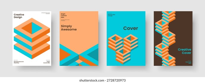Modern Brochure Template. Isolated Report Design. Geometric Poster Layout. Background. Flyer. Business Presentation. Banner. Book Cover. Brand Identity. Catalog. Newsletter. Portfolio. Leaflet