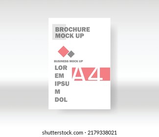plantilla de diseño de vector de brochure moderna 
