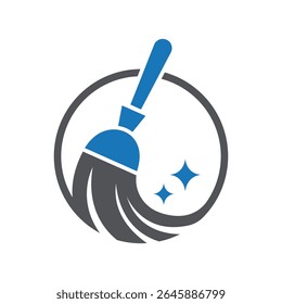Ícone de limpeza de banheiro moderno com logotipo de serviço de limpeza profissional Sparkles
