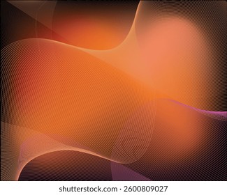 Modern Brown Background Line Light Abstract