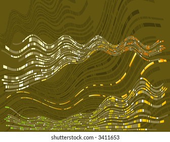 Modern brown background, vector illustration