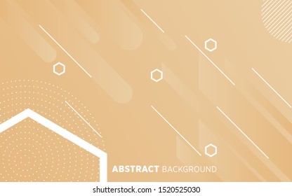 modern brown gradient abstract geometric shape background.can be used in cover design, poster, flyer, book design, social media template, website backgrounds for advertising. vector illustration.