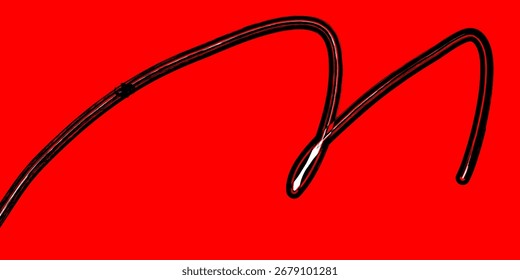 modern.Red brush stroke set isolated on background. Red paint , grunge design element, dirt banner, watercolor design, dirty texture. Trendy brush stroke, vector illustration art
