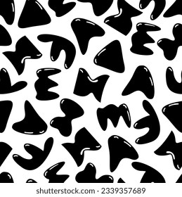 La burbuja moderna da forma a un patrón de costura para el diseño de estilo mínimo suizo. Fondo de arte creativo de estilo abstracto. Diseño de textura de moda con formas básicas. Formas geométricas de moda universal.