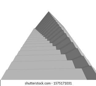Modern building 3d. Architectural background. 
