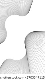 Edifício moderno. Ilustração em 3D do plano de fundo arquitetônico