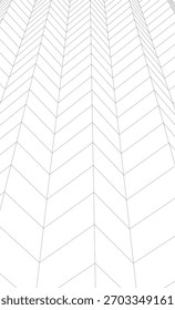 Modernes Gebäude. Architektonischer Hintergrund 3D-Illustration