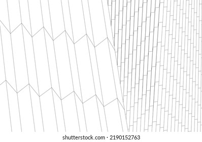 Modern building architectural background vector illustration