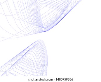 Modern building architecture 3d illustration