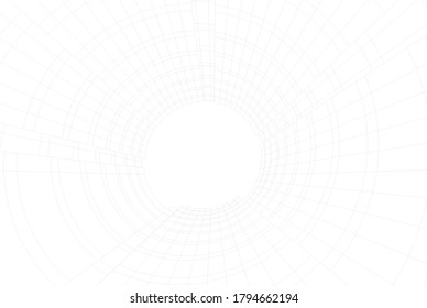 Modern building architecture 3d vector illustration